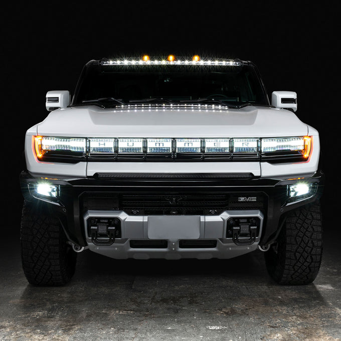 Roof Mount Curved Light Bar w/ Brackets <br> 22-24 Hummer EV Pickup/SUV