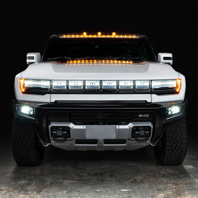 Roof Mount Curved Light Bar w/ Brackets <br> 22-24 Hummer EV Pickup/SUV