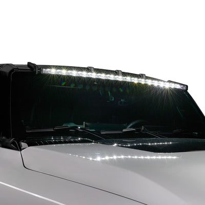 Roof Mount Curved Light Bar w/ Brackets <br> 22-24 Hummer EV Pickup/SUV