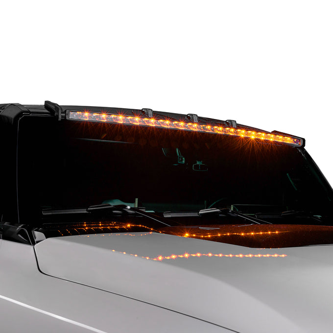 Roof Mount Curved Light Bar w/ Brackets <br> 22-24 Hummer EV Pickup/SUV