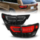 Black Housing LED Taillights<br>11-13 Jeep Grand Cherokee
