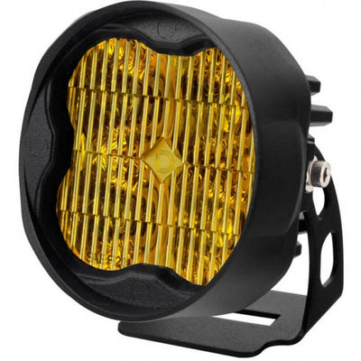 SS3 LED Pod Max Yellow SAE Fog Angled RH single