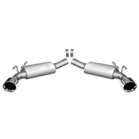 Touring Axle-Back Exhaust System <br> 10-13 Chevy Camaro SS 6.2L V8