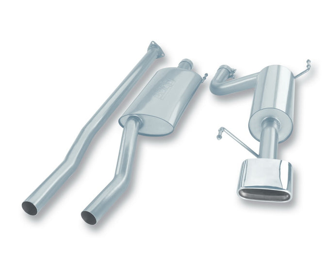 Touring Cat-Back Exhaust System <br> 06-14 Honda Ridgeline 3.5L V6