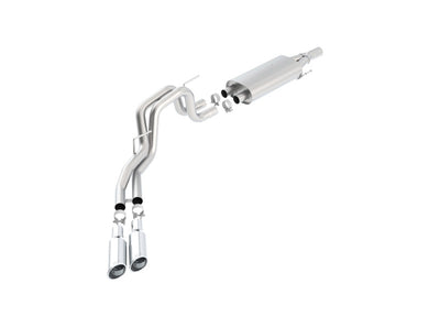 S-Type Cat-Back Exhaust System <br> 11-14 Ford F-150 6.2L V8 Crew/Extended Cab