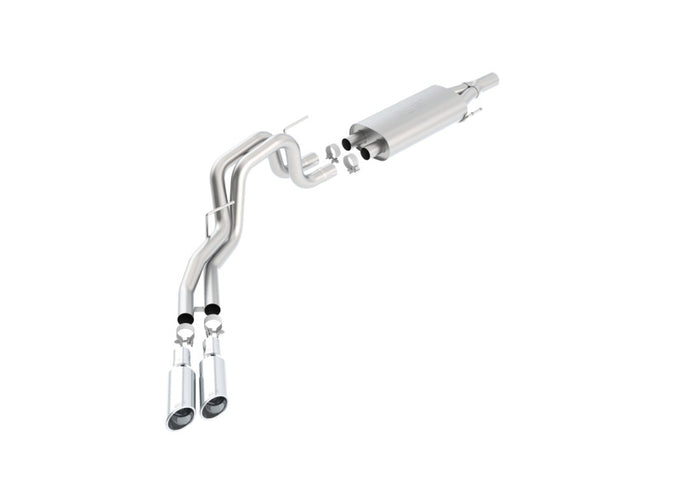 S-Type Cat-Back Exhaust System <br> 11-14 Ford F-150 6.2L V8 Crew/Extended Cab