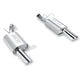 ATAK Axle-Back Exhaust System <br> 11-12 Ford Mustang 5L V8