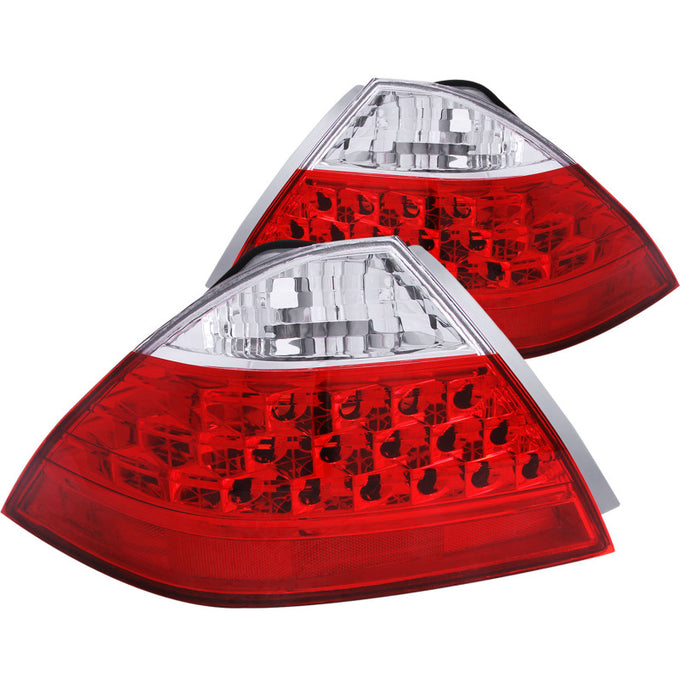 Red/Clear Taillights <br> 06-07 Honda Accord