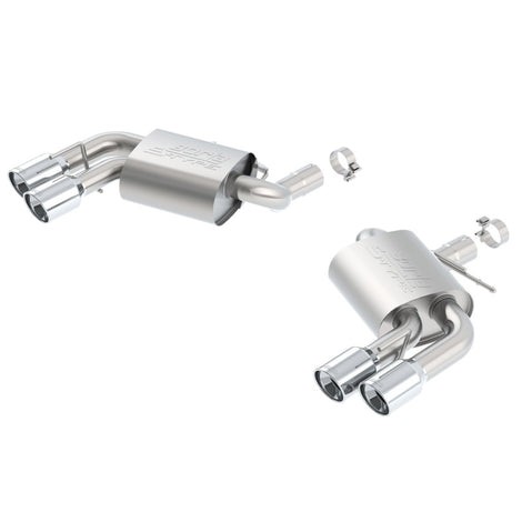 S-Type Axle-Back Exhaust System <br> 16-23 Chevy Camaro SS 6.2L V8