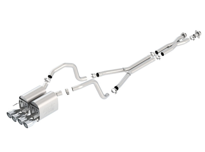 ATAK Cat-Back Exhaust System <br> 06-07 Chevy Corvette Base 6L V8