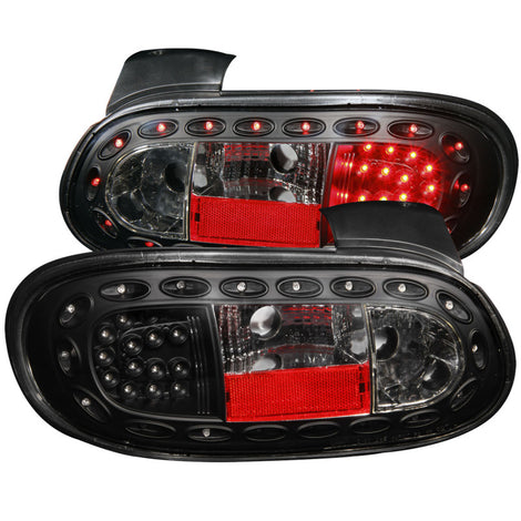 Black LED Taillights <br> 98-05 Mazda Miata