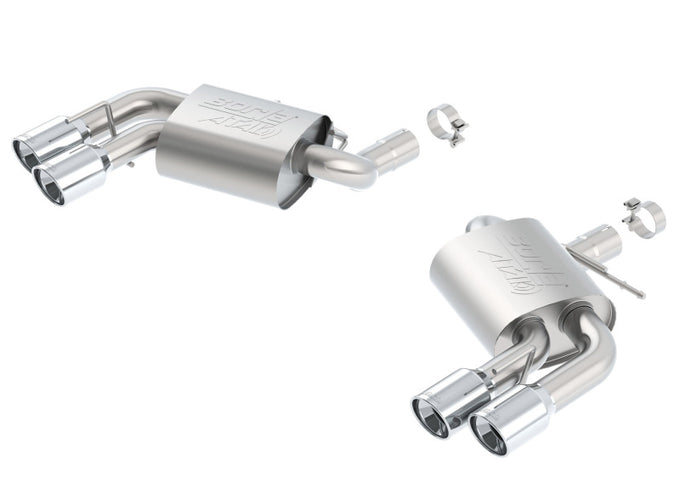 ATAK Axle-Back Exhaust System <br> 16-23 Chevy Camaro SS 6.2L V8