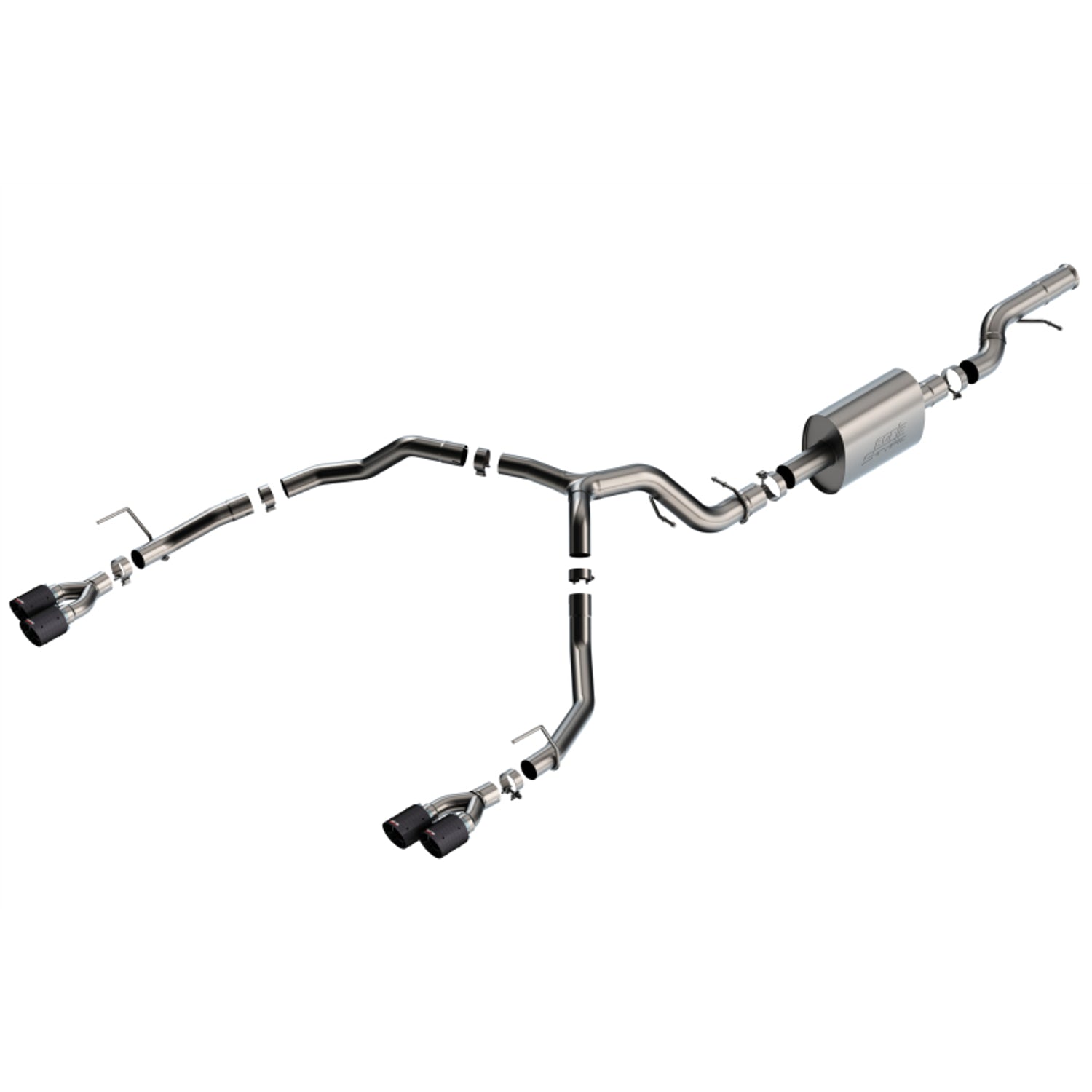 S-Type Cat-Back Exhaust System <br> 21-24 Chevy Tahoe Premier/ High Country/ Z71/ RST