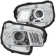 Projector Headlights Black <br> 14-16 Jeep Cherokee