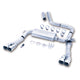 S-Type Cat-Back Exhaust System <br> 98-02 Chevy Camaro/ Pontiac Firebird 5.7L V8