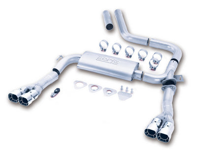 S-Type Cat-Back Exhaust System <br> 98-02 Chevy Camaro/ Pontiac Firebird 5.7L V8