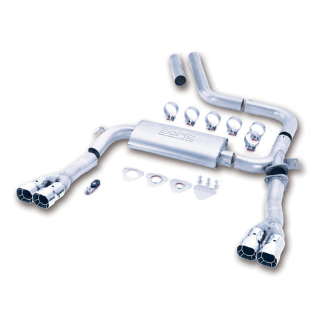 S-Type Cat-Back Exhaust System <br> 98-02 Chevy Camaro/ Pontiac Firebird 5.7L V8