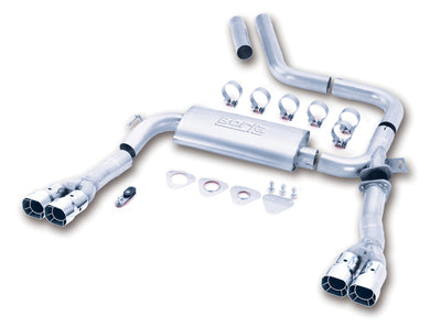 S-Type Cat-Back Exhaust System <br> 98-02 Chevy Camaro/ Pontiac Firebird 5.7L V8