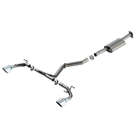 S-Type Cat-Back Exhaust System <br> 22-24 Subaru BRZ Toyota GR86 2.4L H4