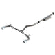 S-Type Cat-Back Exhaust System <br> 22-24 Subaru BRZ Toyota GR86 2.4L H4