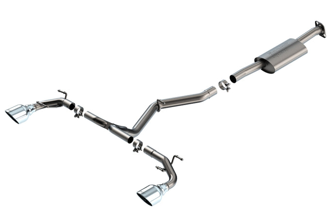 S-Type Cat-Back Exhaust System <br> 22-24 Subaru BRZ Toyota GR86 2.4L H4