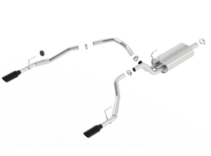 Touring Cat-Back Exhaust System <br> 2009-2024 Ram 1500
