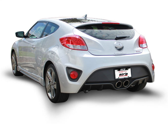 S-Type Cat-Back Exhaust System <br> 13-17 Hyundai Veloster 1.6L L4 Turbocharged
