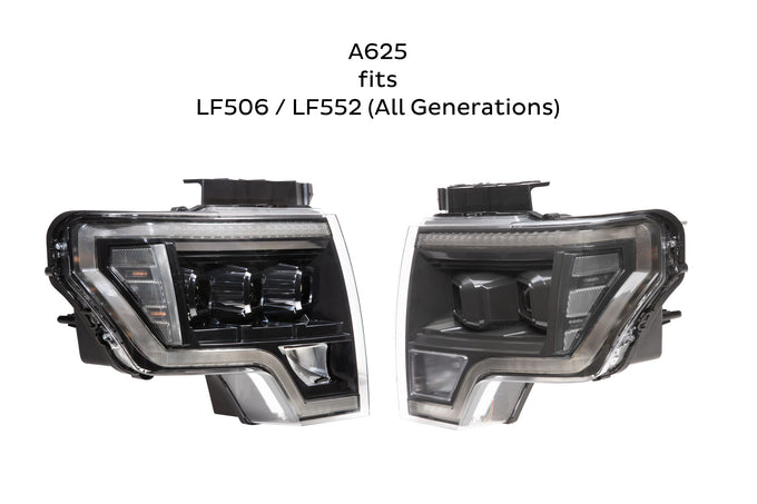 Smoked Sidemarkers: LF523/LF525 (All Gens) (Set) <br>Universal