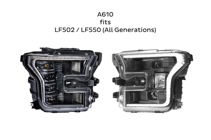 LF501/LF551 (All Gens) Smoked Sidemarkers (Set) <br> 18-24 Ford F-150