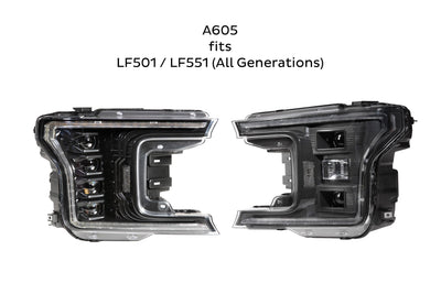 Smoked Sidemarkers: LF533 (All Gens) (Set) <br>Universal