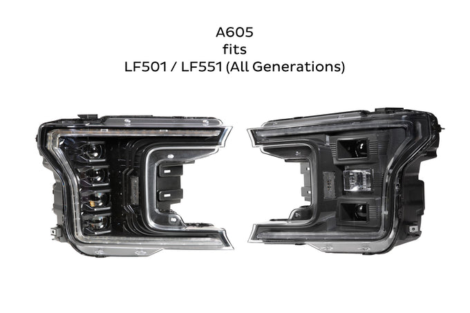 Smoked Sidemarkers: LF533 (All Gens) (Set) <br>Universal