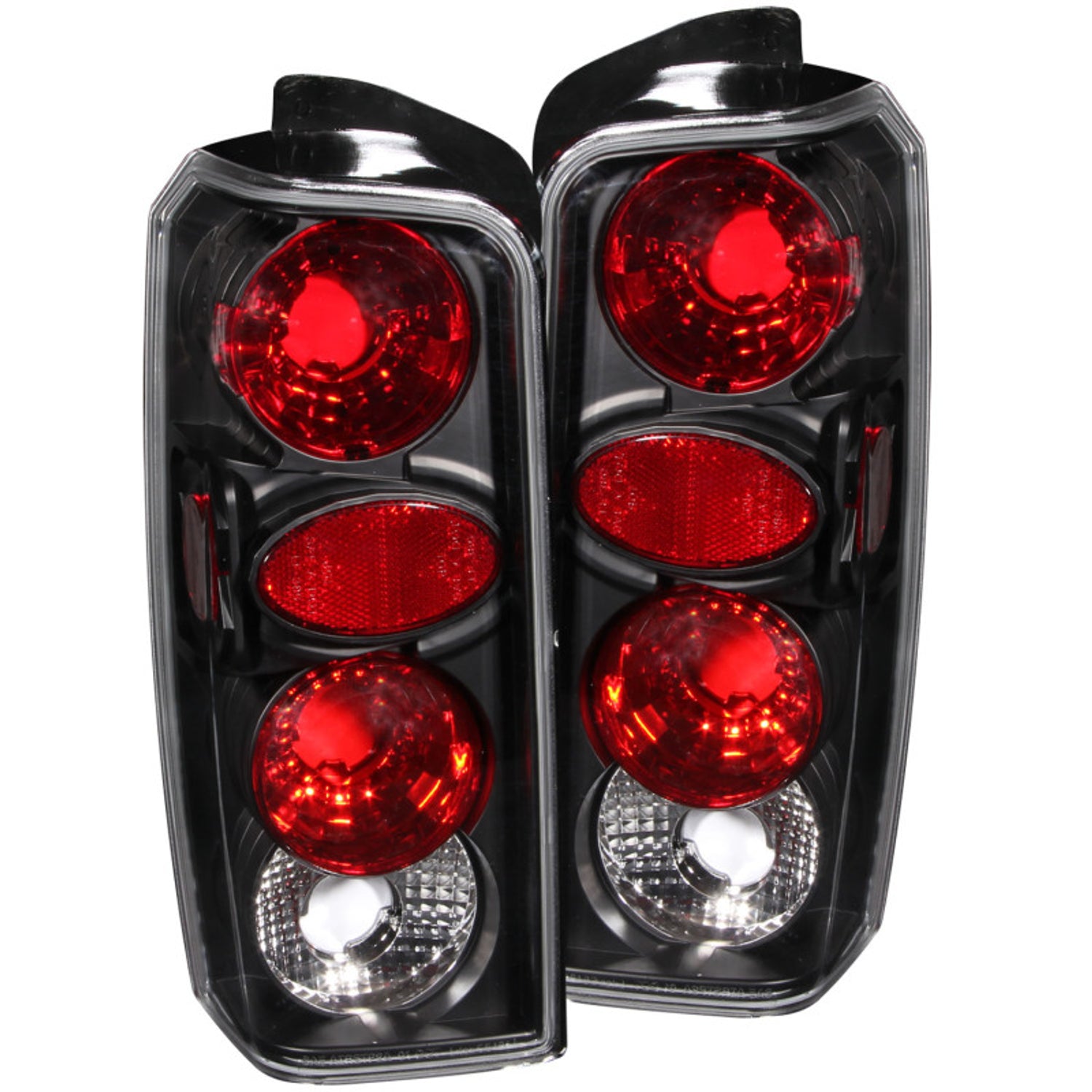 Black Taillights <br> 97-01 Jeep Cherokee