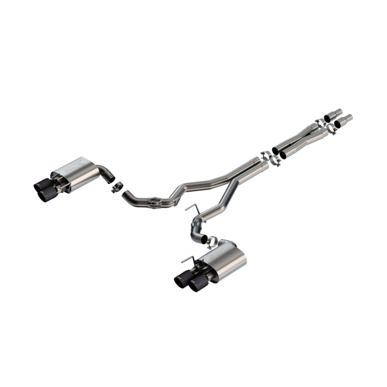 ATAK Cat-Back Exhaust System <br> 2024 Ford Mustang GT With Active Exhaust