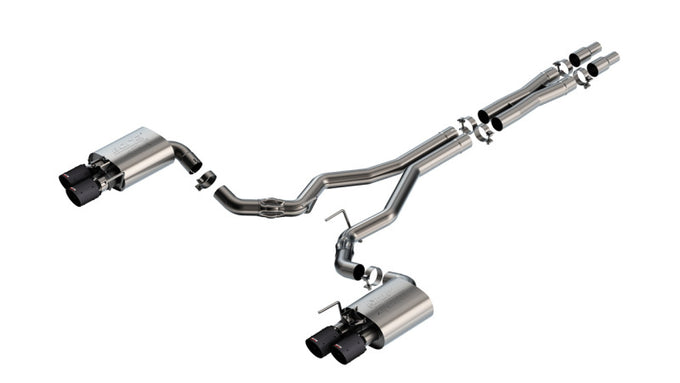 ATAK Cat-Back Exhaust System <br> 2024 Ford Mustang GT With Active Exhaust