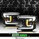 Elite-Pro Series LED Projector Headlights w/Bezel <br> 18-20 Ford F-150
