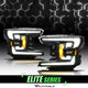 Elite-Pro Series LED Projector Headlights w/Bezel <br> 18-20 Ford F-150