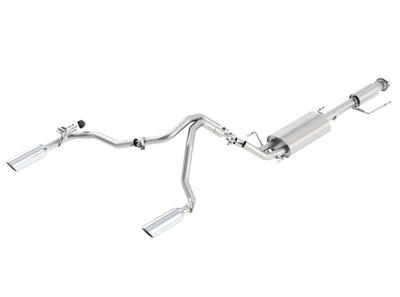 Touring Cat-Back Exhaust System <br> 07-10 Toyota FJ Cruiser 4L V6