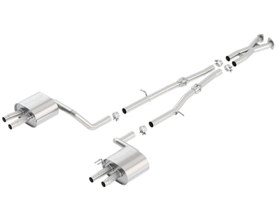 S-Type Cat-Back Exhaust System <br> 18-21 Kia Stinger 3.3L V6