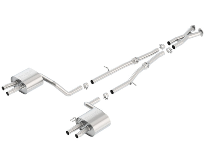 S-Type Cat-Back Exhaust System <br> 18-21 Kia Stinger 3.3L V6