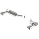 Touring Axle-Back Exhaust System <br> 10-13 Chevy Camaro SS 6.2L V8