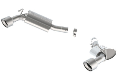 Touring Axle-Back Exhaust System <br> 10-13 Chevy Camaro SS 6.2L V8