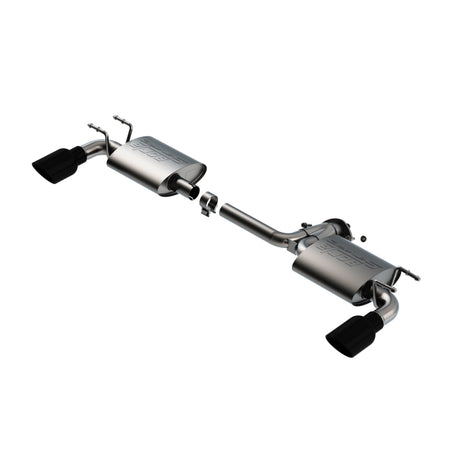 S-Type Axle-Back Exhaust System <br> 19-22 Mazda 3 2.5L L4 Hatchback