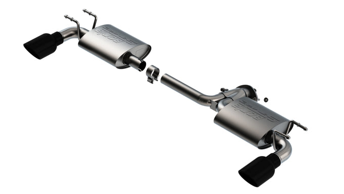 S-Type Axle-Back Exhaust System <br> 19-22 Mazda 3 2.5L L4 Hatchback