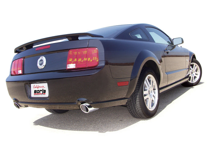 S-Type Axle-Back Exhaust System <br> 05-09 Mustang GT 07-09 Shelby GT500 08-09 GT500KR