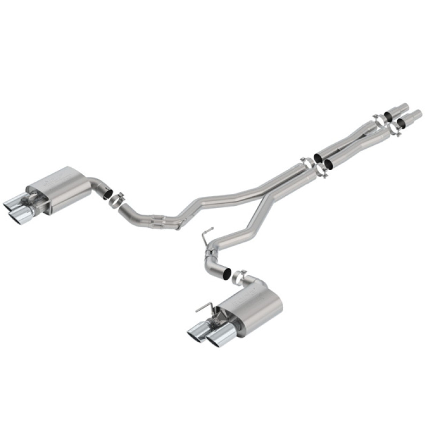ATAK Cat-Back Exhaust System <br> 18-23 Ford Mustang 5L V8 Coupe