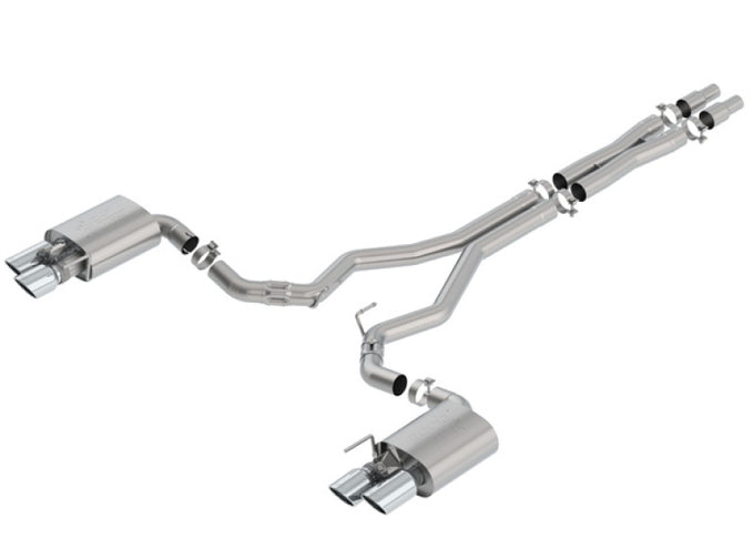 ATAK Cat-Back Exhaust System <br> 18-23 Ford Mustang 5L V8 Coupe