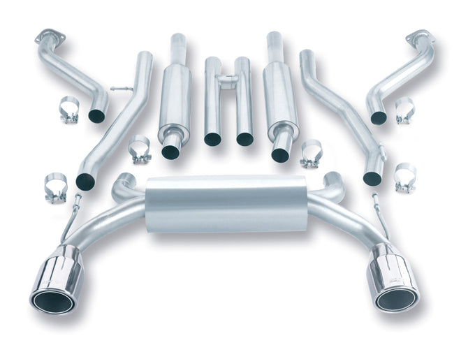 S-Type Cat-Back Exhaust System <br> 03-08 Nissan 350Z 3.5L V6