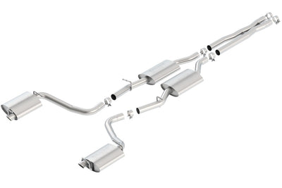 S-Type Cat-Back Exhaust System <br> 2015-2023 Dodge Charger R/T Without MDS