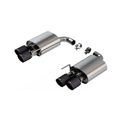 S-Type Axle-Back Exhaust System <br> 2024 Ford Mustang GT Without Active Exhaust