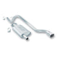 Touring Cat-Back Exhaust System <br> 97-01 Jeep Cherokee 4L L6